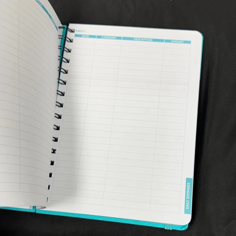 Timex Teal Budget Planner